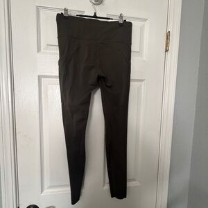 Lululemon  "Fast and Free High-Rise Tight 28" - Leggings (Size 8) - Dark Olive
